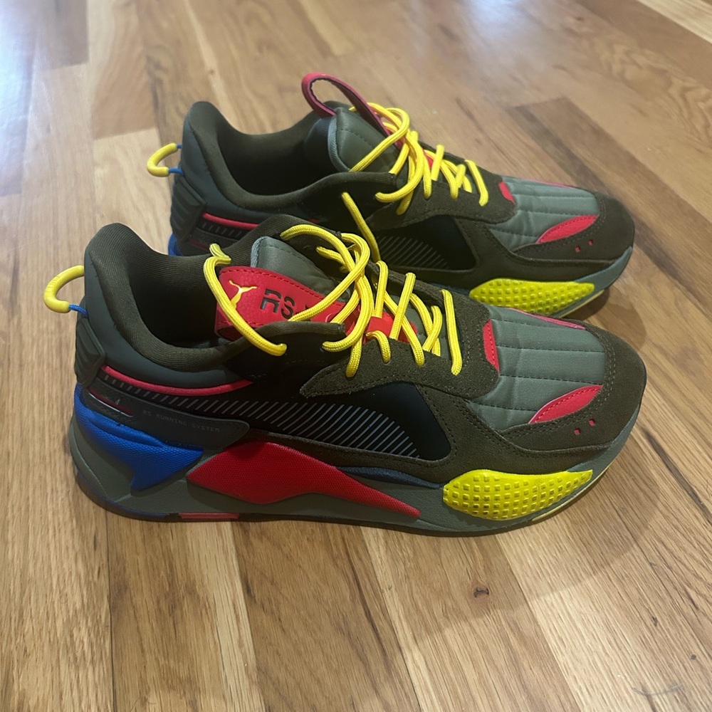 Puma Sneakers - Red, Yellow, Blue, Green